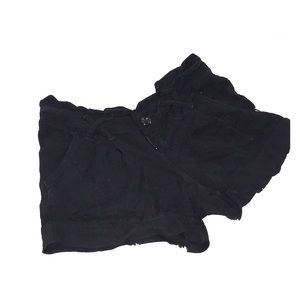 Black dressy shorts
